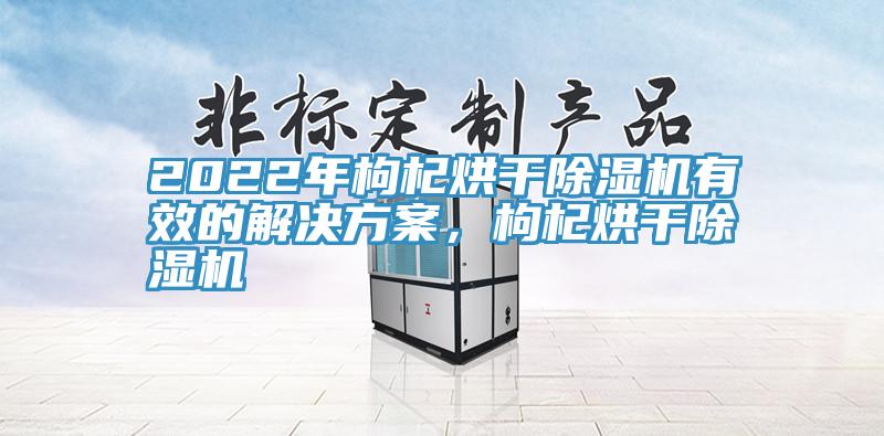 2022年枸杞烘干除濕機有效的解決方案，枸杞烘干除濕機