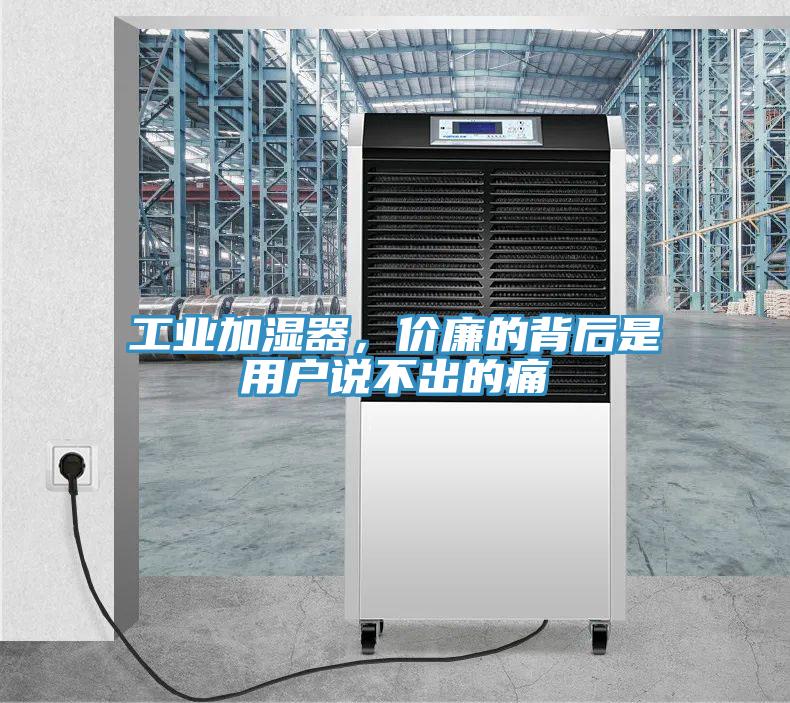 工業(yè)加濕器，價廉的背后是用戶說不出的痛
