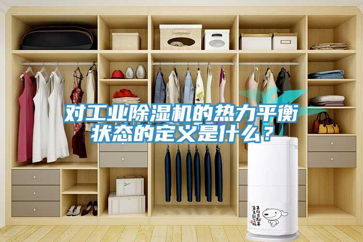 對(duì)工業(yè)除濕機(jī)的熱力平衡狀態(tài)的定義是什么？