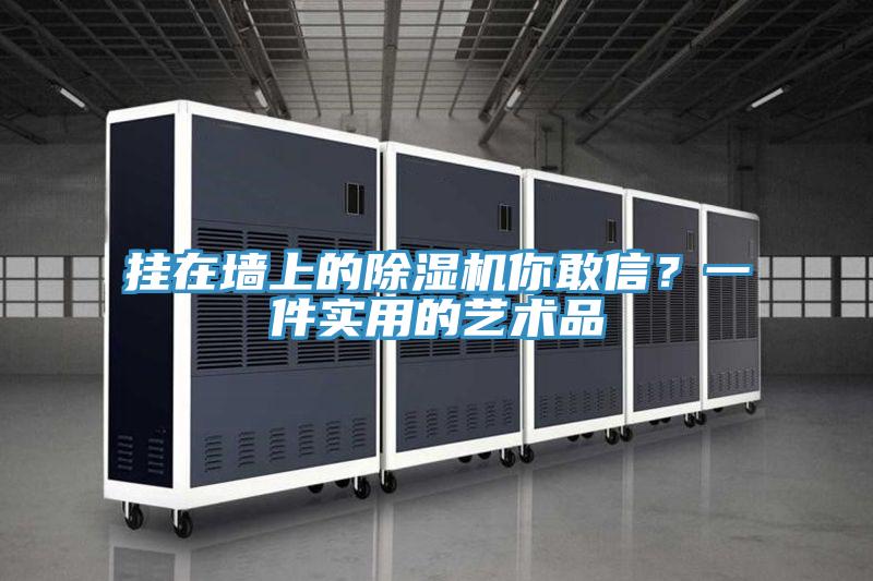 掛在墻上的除濕機(jī)你敢信？一件實(shí)用的藝術(shù)品