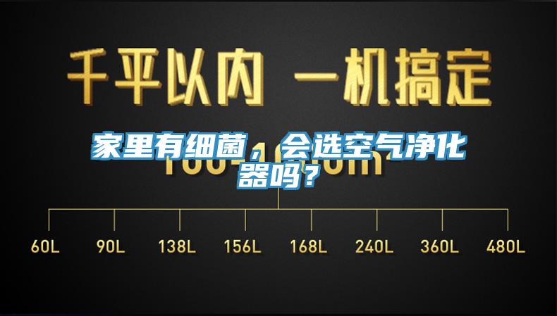家里有細(xì)菌，會選空氣凈化器嗎？