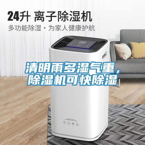 清明雨多濕氣重，除濕機(jī)可快除濕
