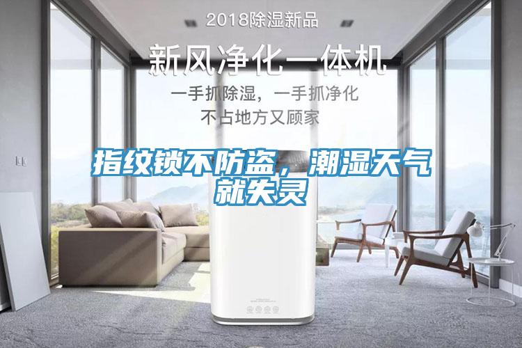 指紋鎖不防盜，潮濕天氣就失靈