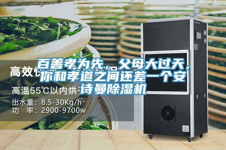 百善孝為先，父母大過天，你和孝道之間還差一個安詩曼除濕機