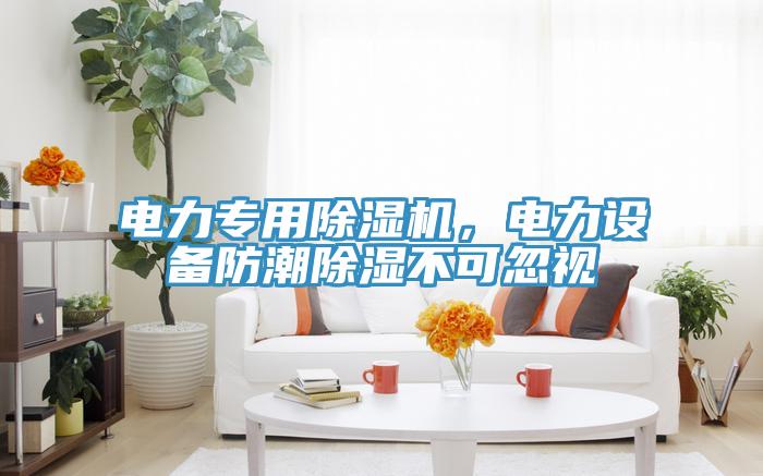 電力專用除濕機(jī)，電力設(shè)備防潮除濕不可忽視