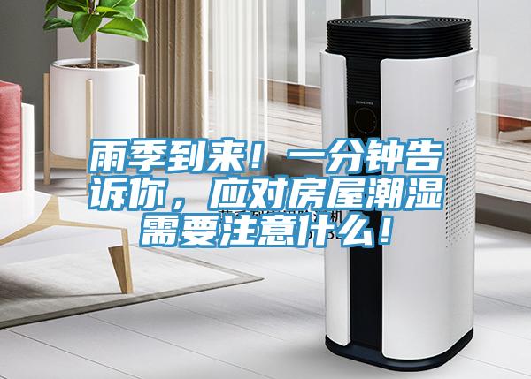 雨季到來！一分鐘告訴你，應(yīng)對房屋潮濕需要注意什么！