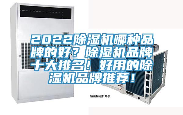 2022除濕機(jī)哪種品牌的好？除濕機(jī)品牌十大排名！好用的除濕機(jī)品牌推薦！