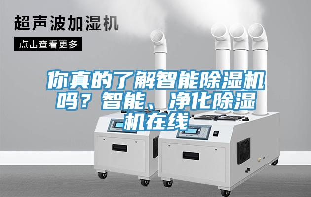 你真的了解智能除濕機(jī)嗎？智能、凈化除濕機(jī)在線