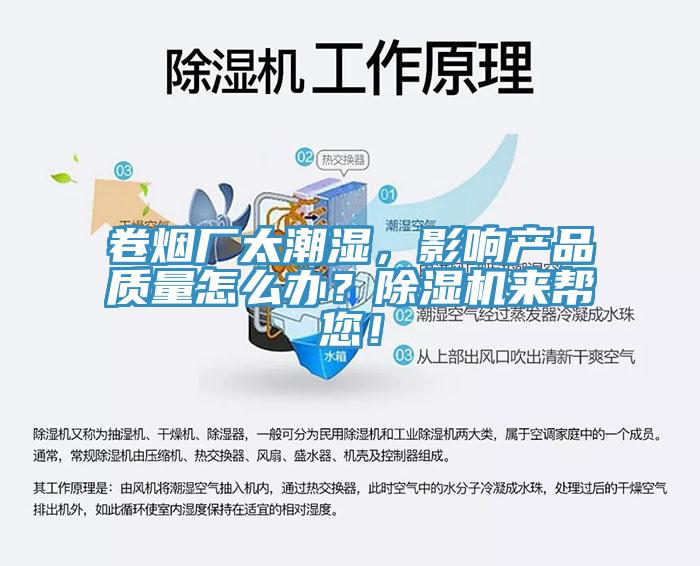 卷煙廠太潮濕，影響產(chǎn)品質(zhì)量怎么辦？除濕機來幫您！
