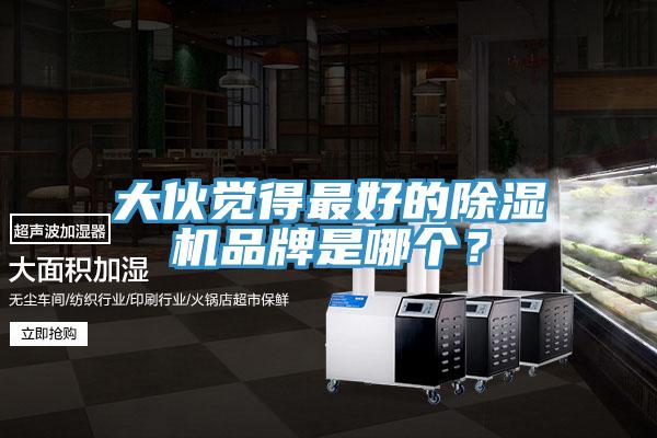 大伙覺得最好的除濕機(jī)品牌是哪個？