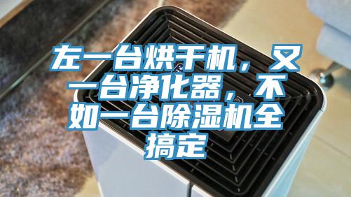 左一臺烘干機，又一臺凈化器，不如一臺除濕機全搞定