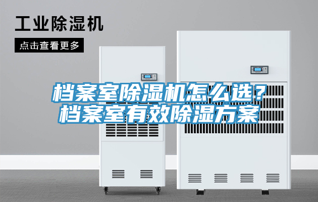 檔案室除濕機(jī)怎么選？檔案室有效除濕方案