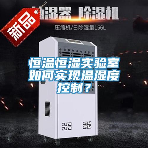 恒溫恒濕實驗室如何實現(xiàn)溫濕度控制？
