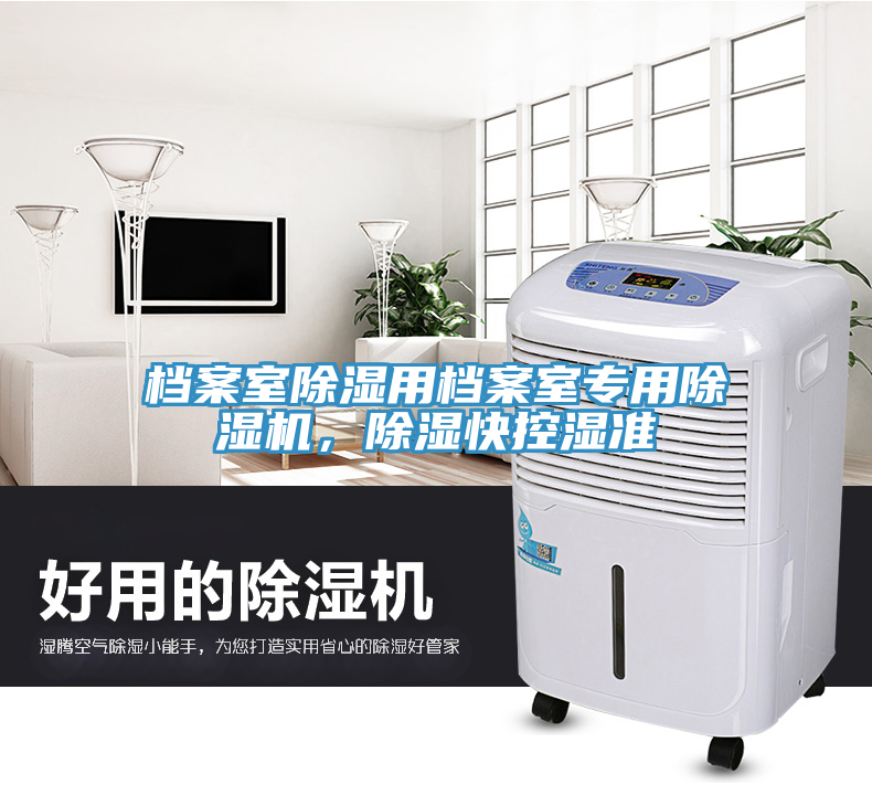 檔案室除濕用檔案室專用除濕機，除濕快控濕準