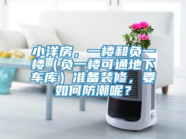 小洋房，一樓和負(fù)一樓（負(fù)一樓可通地下車庫）準(zhǔn)備裝修，要如何防潮呢？