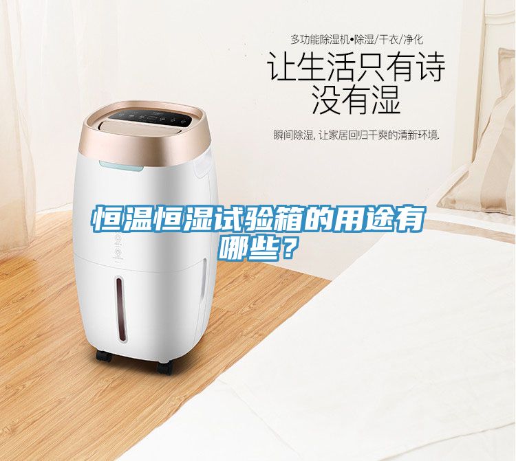 恒溫恒濕試驗(yàn)箱的用途有哪些？