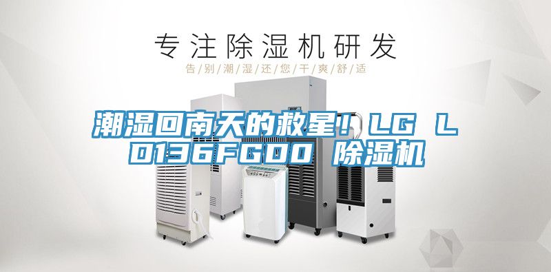 潮濕回南天的救星！LG LD136FGD0 除濕機(jī)