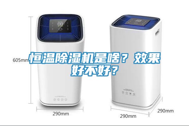 恒溫除濕機(jī)是啥？效果好不好？