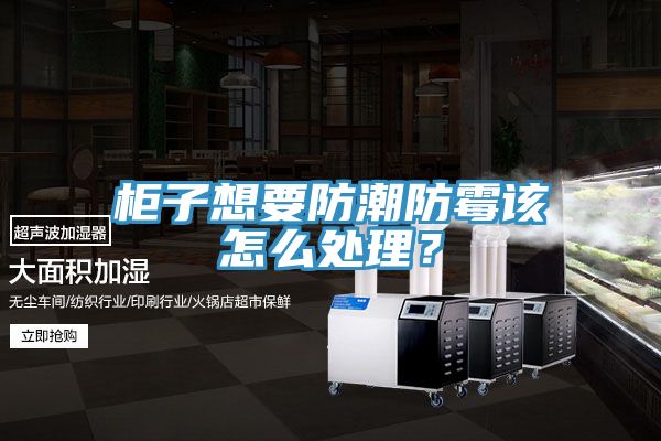 柜子想要防潮防霉該怎么處理？