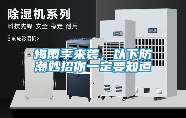 梅雨季來(lái)襲，以下防潮妙招你一定要知道