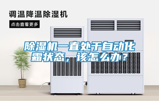 除濕機(jī)一直處于自動(dòng)化霜狀態(tài)，該怎么辦？