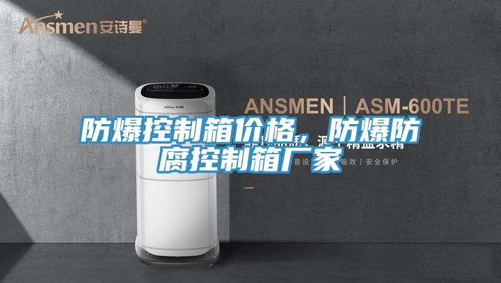 防爆控制箱價格，防爆防腐控制箱廠家