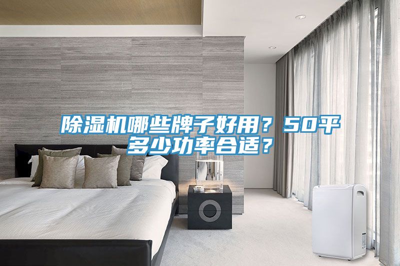 除濕機(jī)哪些牌子好用？50平多少功率合適？