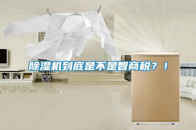除濕機到底是不是智商稅？！