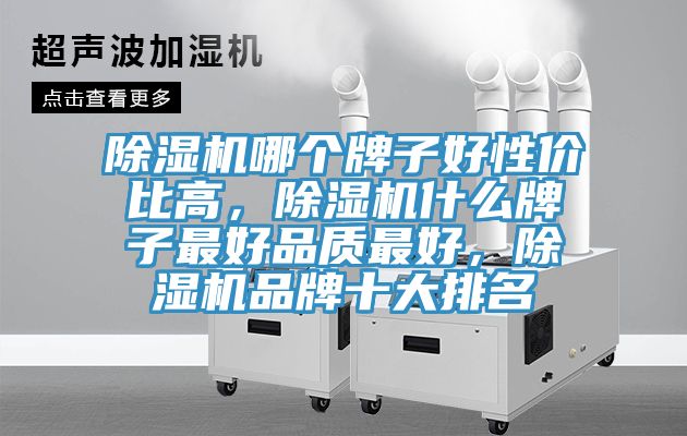 除濕機(jī)哪個(gè)牌子好性價(jià)比高，除濕機(jī)什么牌子最好品質(zhì)最好，除濕機(jī)品牌十大排名